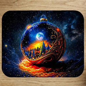 Tapis de Souris Boule à Neige illustré à la main en Anjou