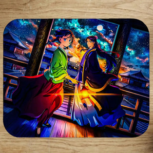 Tapis de Souris Les Carnets de l'Apothicaire illustré à la main en Anjou