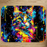 Tapis de Souris Chat Pop Art