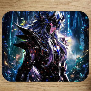 Tapis de Souris Gémeau Dark Saint Seiya illustré à la main en Anjou