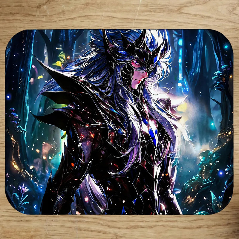 Tapis de Souris Gémeau Dark Saint Seiya illustré à la main en Anjou
