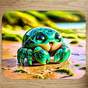 Tapis de Souris Crabe illustré à la main en Anjou