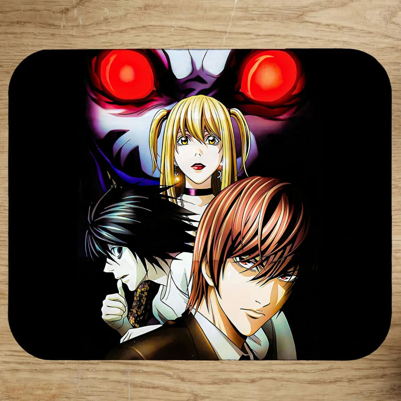 Tapis de Souris Personnages Death Note illustré à la main en Anjou