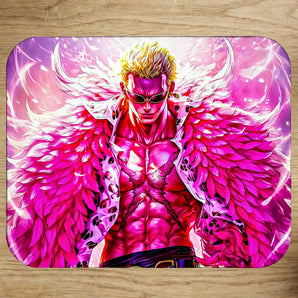 Tapis de Souris Doflamingo One Piece illustré à la main en Anjou