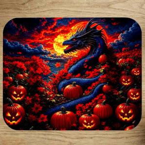 Tapis de Souris Dragon Halloween illustré à la main en Anjou