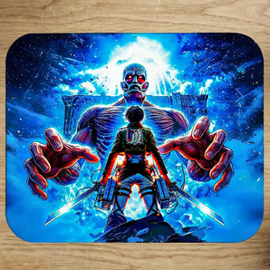 Tapis de Souris Eren Attaque des Titans illustré à la main en Anjou