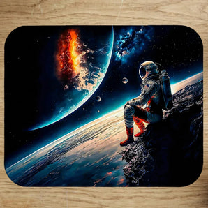 Tapis de Souris Espace illustré à la main en Anjou