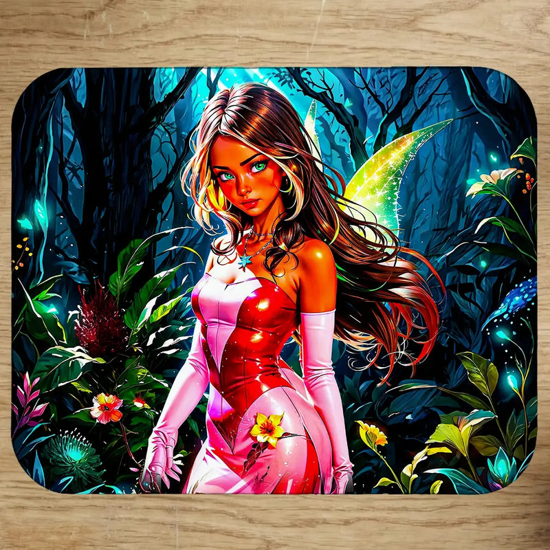 Tapis de Souris Flora Winx illustré à la main en Anjou