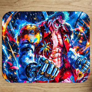 Tapis de Souris Franky One Piece illustré à la main en Anjou