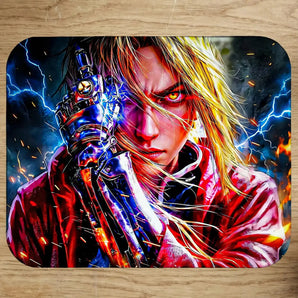 Tapis de Souris FullMetal Alchemist illustré à la main en Anjou