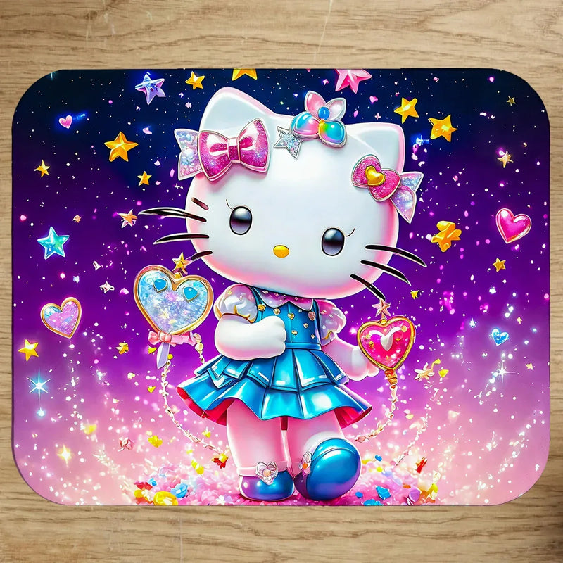 Tapis de Souris Hello Kitty illustré à la main en Anjou