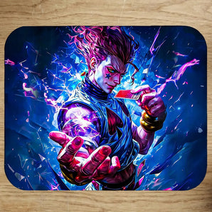 Tapis de Souris Hisoka Hunter x Hunter illustré à la main en Anjou