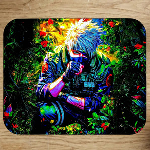 Tapis de souris Kakashi Naruto illustré à la main en Anjou