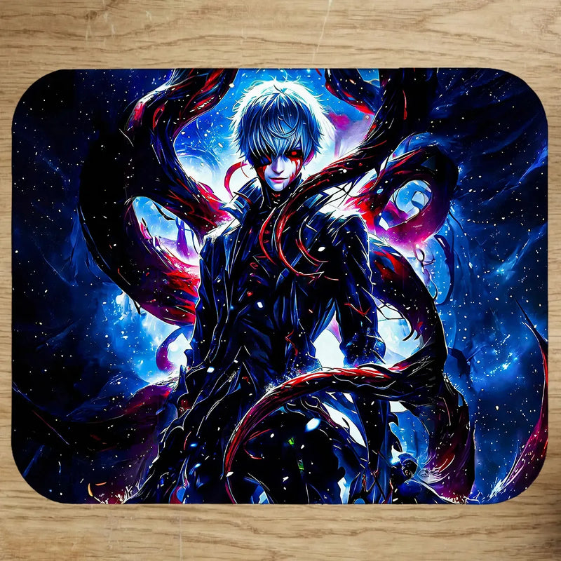 Tapis Kaneki Tokyo Ghoul illustré à la main en Anjou