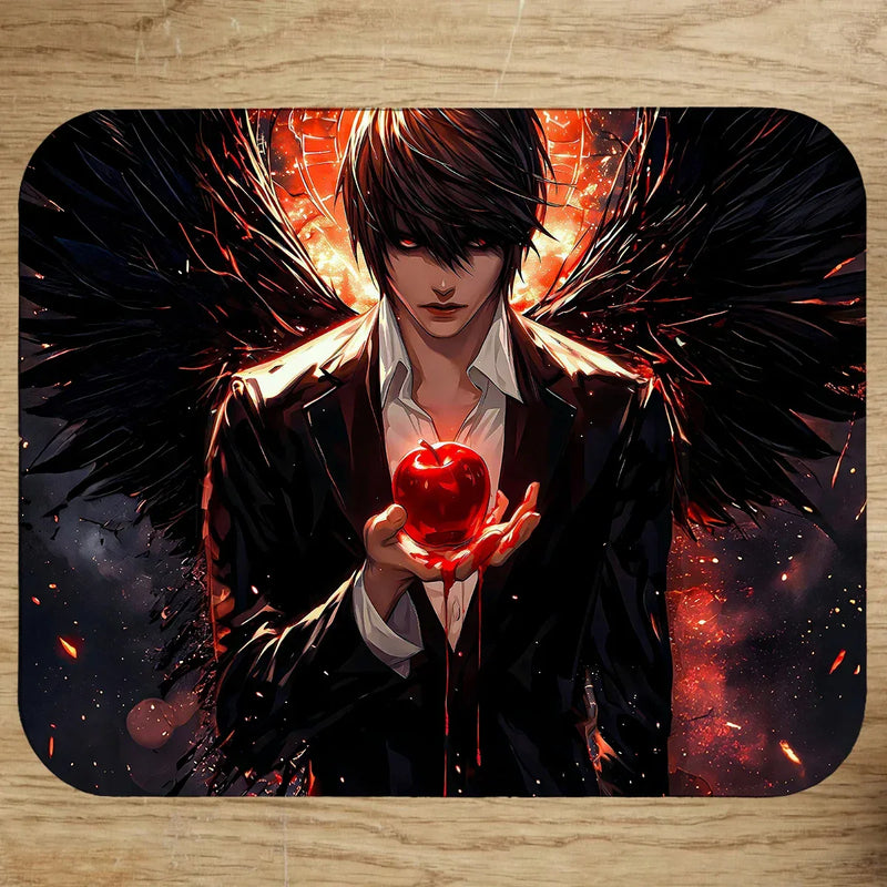 Tapis de Souris Kira Death Note illustré à la main en Anjou