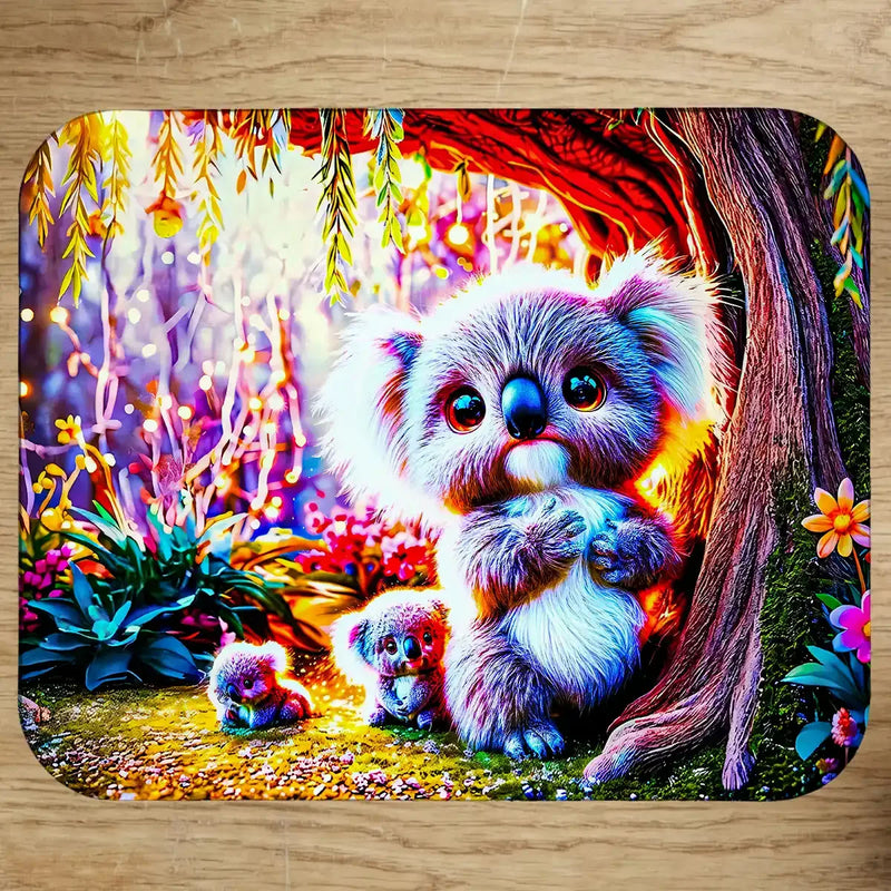 Tapis de Souris Koala illustré à la main en Anjou