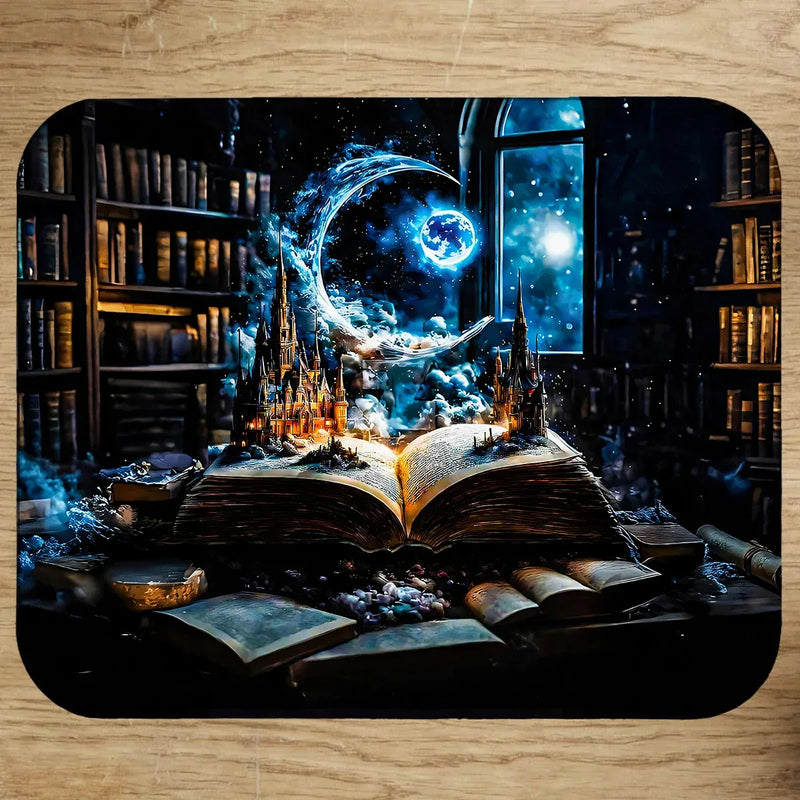 Tapis de Souris Livre illustré à la main en Anjou