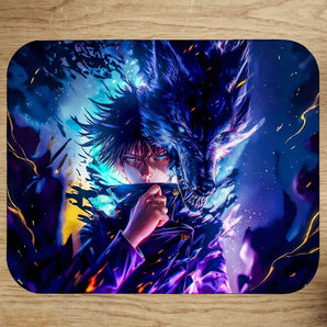 Tapis de Souris Megumi Jujutsu Kaisen illustré à la main en Anjou