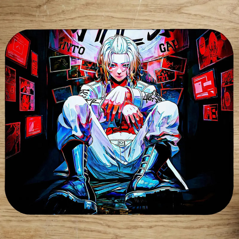 Tapis de Souris Mikey Tokyo Revengers illustré à la main en Anjou