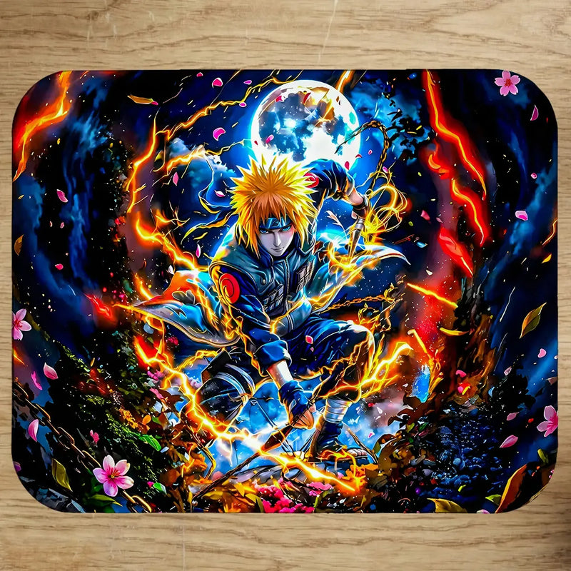 Tapis Minato Naruto illustré à la main en Anjou
