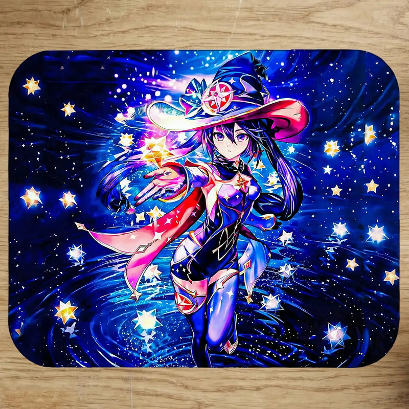 Tapis de Souris Mona Genshin Impact illustré à la main en Anjou