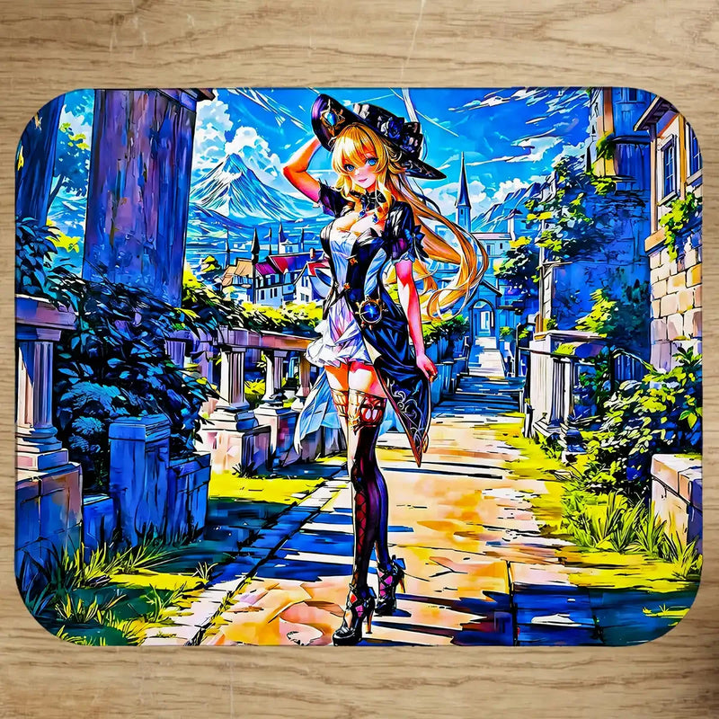 Tapis de Souris Navia illustré à la main en Anjou