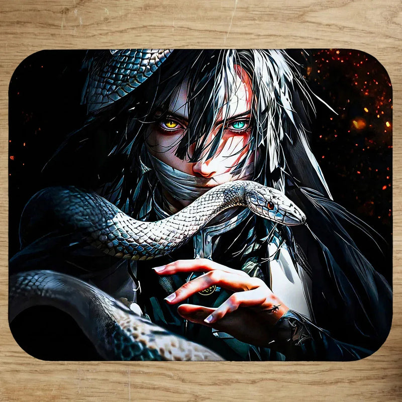 Tapis de Souris Obanai Demon Slayer illustré à la main en Anjou