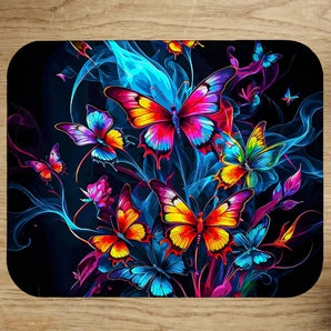 Tapis de Souris Papillon Famille illustré à la main en Anjou