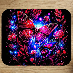 Tapis de Souris Papillon Violet illustré à la main en Anjou