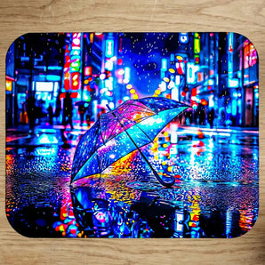 Tapis de Souris Parapluie illustré à la main en Anjou
