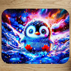 Tapis de Souris Pingouin illustré à la main en Anjou