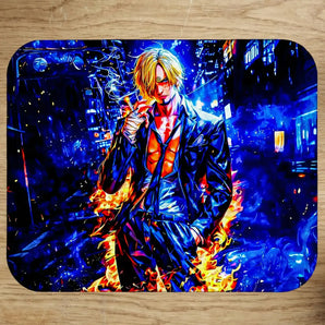 Tapis Sanji One Piece illustré à la main en Anjou