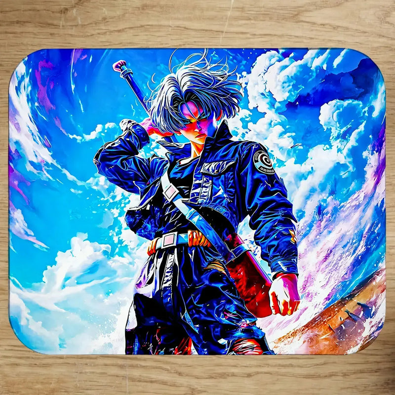 Tapis de Souris Trunks Dragon Ball illustré à la main en Anjou