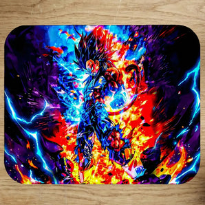 Tapis de Souris Vegeta SSJ4 Dragon Ball GT illustré à la main en Anjou