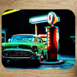 Tapis de Souris Voiture Vintage illustré à la main en Anjou