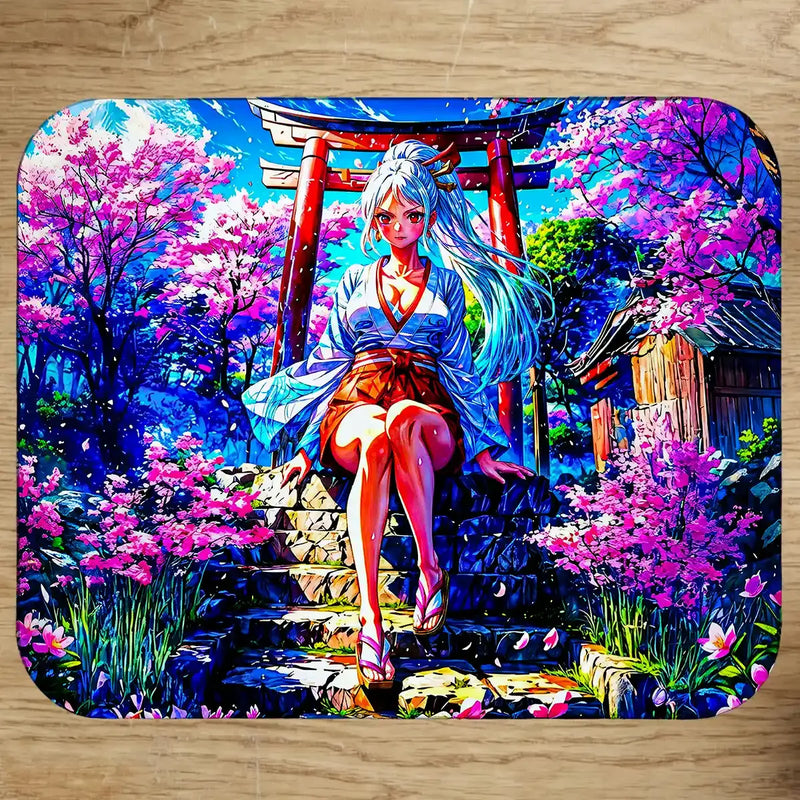 Tapis de Souris Yamato One Piece illustré à la main en Anjou