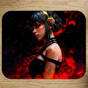 Tapis de Souris Yor Briar Spy x Family illustré à la main en Anjou