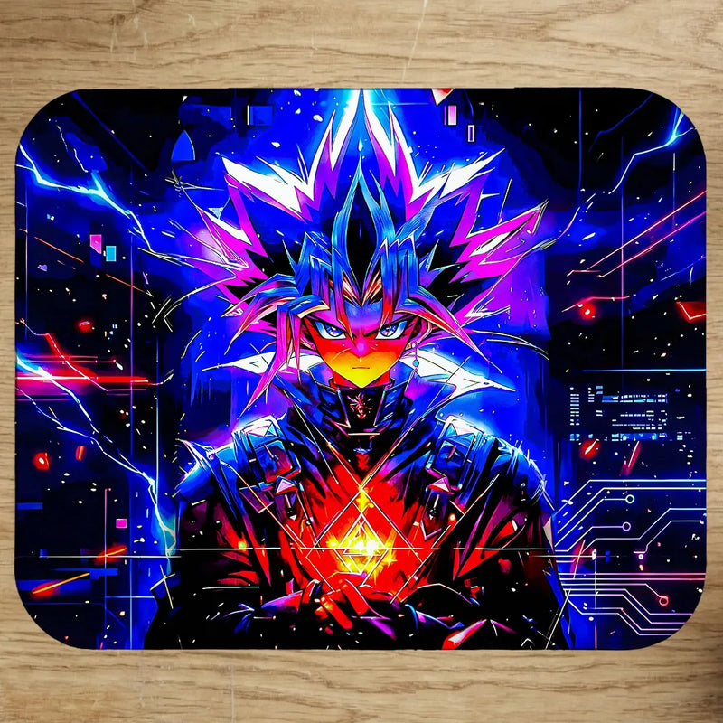 Tapis de Souris Yugi Muto Yu-Gi-Oh illustré à la main en Anjou