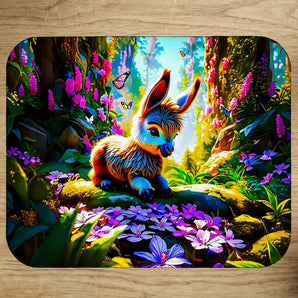 Tapis de Souris Âne illustré à la main en Anjou
