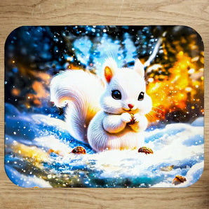 Tapis de Souris Écureuil illustré à la main en Anjou