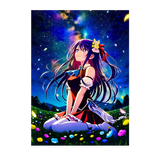 Poster Oshi No Ko illustré à la main en Anjou