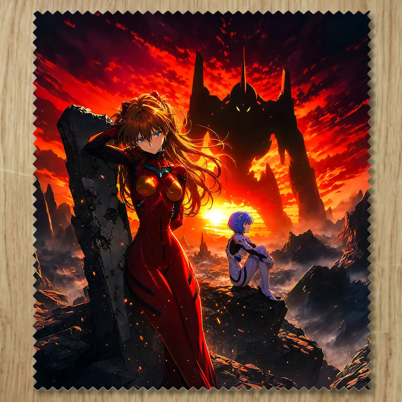 Chiffonnette Evangelion illustrée à la main en Anjou