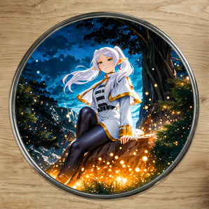 Magnet Frieren Sousou no Frieren illustré à la main en Anjou