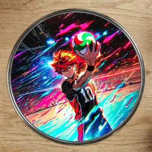 Magnet Haikyuu illustré à la main en Anjou