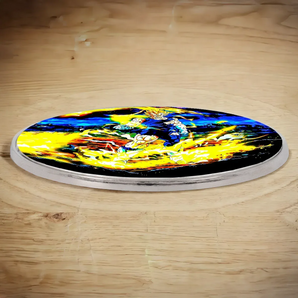 Magnet Vegeta Dragon Ball Z illustré à la main en Anjou