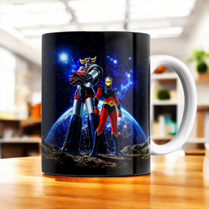 Mug Actarus Goldorak illustré à la main en Anjou