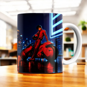 Mug Akira illustré à la main en Anjou