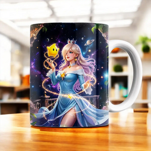 Mug Rosalina illustré à la main en Anjou