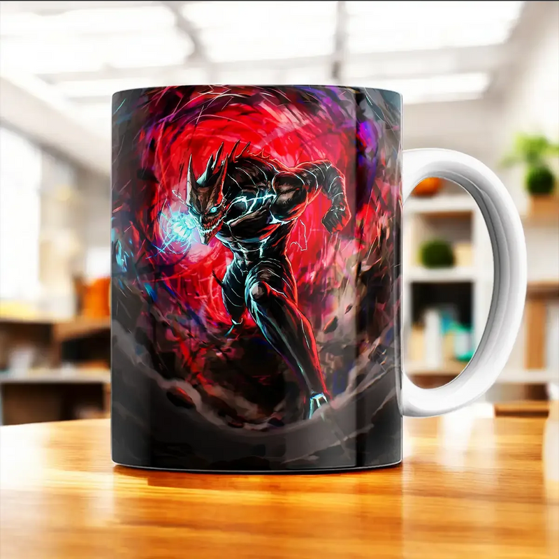 Mug Kaiju No 8 illustré à la main en Anjou