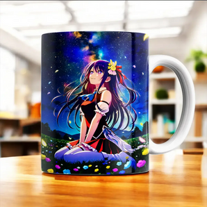 Mug Oshi No Ko illustré à la main en Anjou